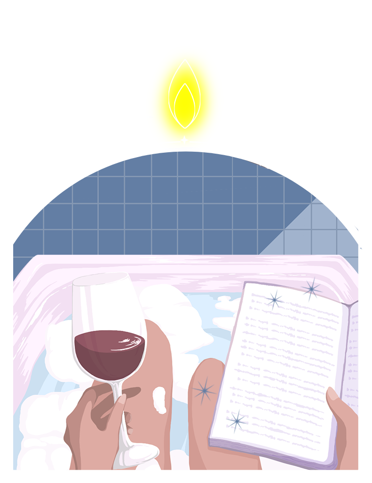 ゆったり読書でリラックスタイム